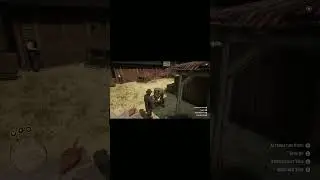 Red Dead 2 Whoops, my finger slipped #pc #funny #shorts #gaming #gameplay #headshot #satisfying