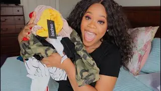 BOOHOO PLUS AND CURVE/TALL CLOTHING TRY ON + HAUL!