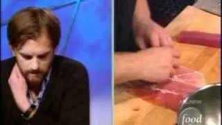 Caleb Followill on Iron Chef America - Kings of Leon