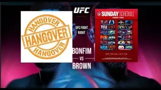 UFC Vegas 111 Hangover and NFL Week 10 Recap