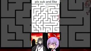 Madoka VS Kyubey maze race! Credit @PrinciaInk #madokamagica #vtuber #live #youtube #shorts #anime