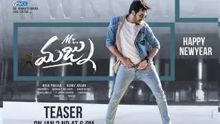 Mr Majnu Happy New Year 2019 Poster Mr Majnu Teaser at 6 PM today | Akhil Akkineni