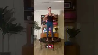 Tips to strengthen your pelvic floor on the rebounder #minitrampolineworkout