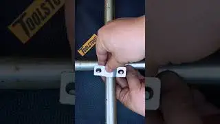 Super Strong 💪 Clamps for 90 degree cross pipes