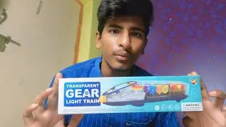TRANSPARENT GEAR LIGHT TRAIN UNBOXING