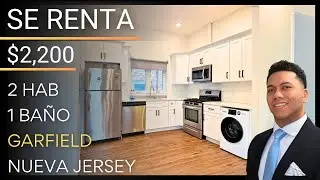 Se Renta Apartamento Barato en Gargield Nueva Jersey 2 Habitaciones 1 Bano por $2,200 al mes