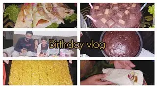 Aj Thi Ismail Ki Birthday | Husband Ne Krwai Help |Chocolate Cake |Chicken Kabab