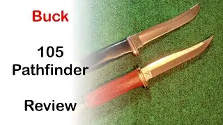 Обзор ножа Buck 105 Pathfinder с фиксированным клинком #buck