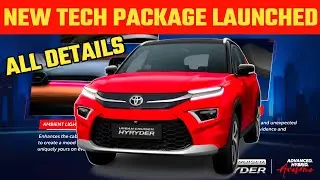 Toyota Kirloskar Motor Rolls Out Curated Tech Package for Urban Cruiser Hyryder|Hyryder Tech Package