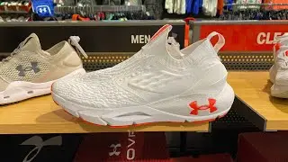 Unisex Under Armour HOVR Phantom 2 Slip Shoes (White/Orange)