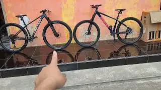 Review sepeda size M 27,5 dan size S 29 er ada clovis vs diminate