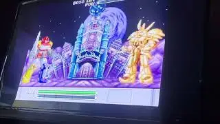 Power rangers snes 2 Player video game boss battle