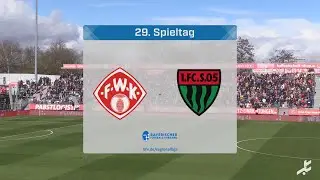 Wunderschöne Tore vor knapp 5.000 Fans im Mainfranken-Derby zwischen Würzburg und Schweinfurt