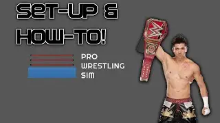 Pro Wrestling Sim Tutorial - How to Setup & Edit Database!