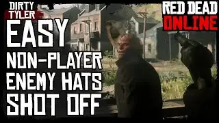 RDR2 Easy Non Player Enemy Hats Shot Off Red Dead Online