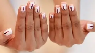 Do-It-Yourself Nail Art: DOTTED LINE