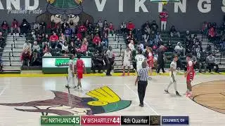 Northland Vs Bishop Hartley High School Varsity Boys Basketball 4th Quarter