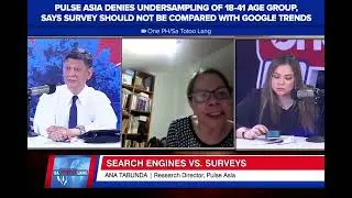 Pulse Asia: Survey should not be compared with Google Trends