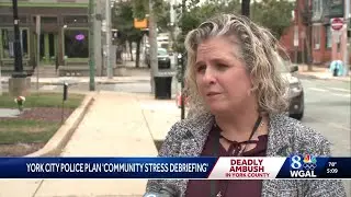 The York County community is uniting to support the families of three officers who died last week...