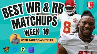 🏈 Top RB and WR Matchups for NFL Week 10 | DFS & Fantasy Football Strategy | Draftkings | Fanduel