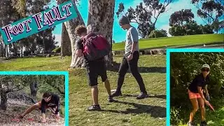 DISC GOLFERS BEING CALLED OUT FOR FOOT FAULTS, FALLING PUTTS, AND STANCE VIOLATIONS COMPILATION 🚩