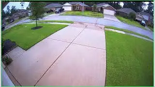 Hurricane Beryl through Spring TX residential area
