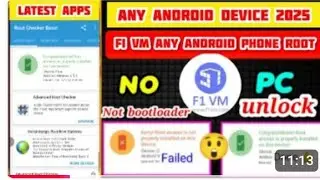 F2 vm || Magisk Root Any Android 11 12 10 9 8 15 Version Rooting | Without PcTwrp Kingroot | Mkteas