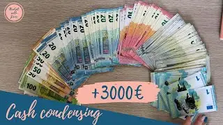 Cash condensing | Bill swap | Euro budget | 3000 EUROS | cash envelopes | Savings | budgetwithjane
