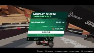 First run on track of the day January 18th 2026