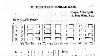 Tuhan Kasihanilah Kami Lagu Kirye eleison Populer dari P. Piet Wani SVD
