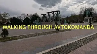 WALKING THROUGH AVTOKOMANDA SKOPJE MACEDONIA | ПРОШЕТКА НИЗ АВТОКОМАНДА - СКОПЈЕ 2025 | 4K