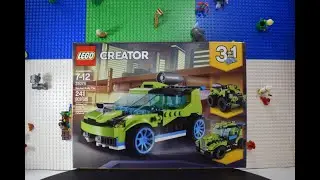 ****LEGO Creator 3-In-1 31074 Rocket Rally Car - Rocket ATV*****Unboxing*****Build*****Review*****