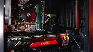 Modded Tecware Nexus M case and ID Cooling FrostFlow 120 AIO for better cooling!
