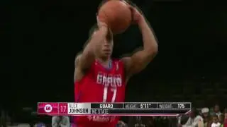 Alex Superman Johnson D League Highlights 2016-17