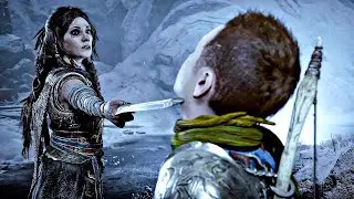 God of War Ragnarok - Atreus Asks Freya For Help Cutscene (4K 60FPS PC ULTRA)