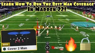 Learn How To Run The BEST Man Coverage Shell In Madden 22!