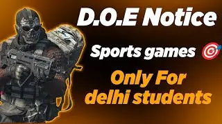 🔥D.O.E sport game circular (Don't miss the chance) / doe latest update today