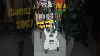 Moku Custom Guitars - Ibanez SZ320EX White Korea 2007 SN WY60409