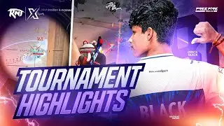  TOURNAMENT HIGHLIGHTS AFTER LONG TIME || BY RNTX BLACK &spades;️ || FREE FIRE MAX ✨