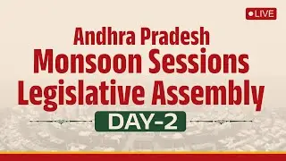 Day-2: Andhra Pradesh Monsoon Sessions | Legislative Assembly - Live.