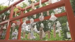 音色涼やか 白山神社で風鈴まつり 七夕には短冊も　スーパーJにいがた7月5日OA