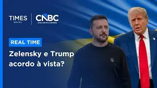 Zelensky se reúne com Trump para negociar territórios e minerais