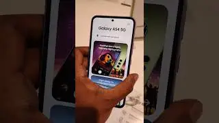 Samsung galaxy A54 5G l Awesome violet #shorts #samsung #5G #5gphone