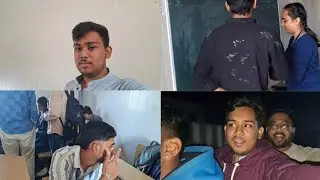 Aaj hamara new classroom me lecture tha😁aur kari full masti and fun😀🤠