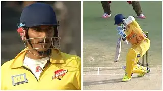 Actor Jiiva Opens His Innings With A Stylish Four Against Telugu Warriors In Celebrity Cricket
