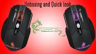 Unboxing and Quick look at the Dragonwar Leviathan ELE-G1 Gaming Laser Mouse