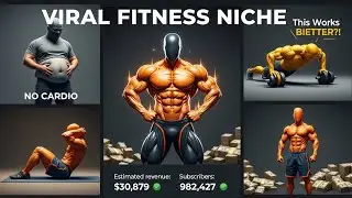 Faceless Fitness Channel Using AI | New YouTube Niche to Grow Fast