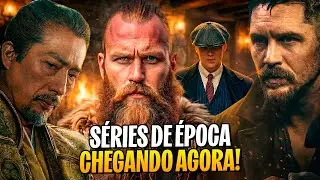 SÉRIES HISTÓRICAS ÉPICAS CHEGANDO EM 2026!