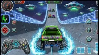 Monster Truck Mega Ramp Extreme Racing - Impossible GT Car Stunts Driving - Car Game - Android Game