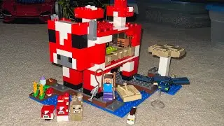 Lego Minecraft 21270 The Mooshroom House Review